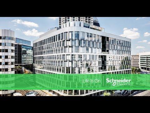 Ampère e+ :le bâtiment connecté de Sogeprom, utilisant une solution EcoStruxure Schneider Electric