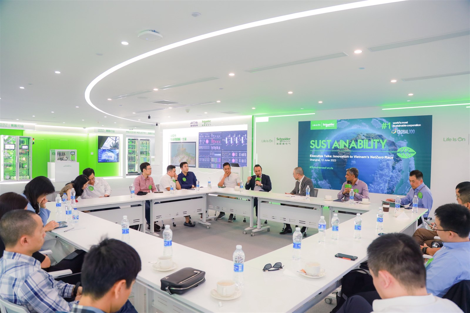 thăm Thượng Hải tham gia hội thảo Net Zero của Song Nam Group thành công tốt đẹp