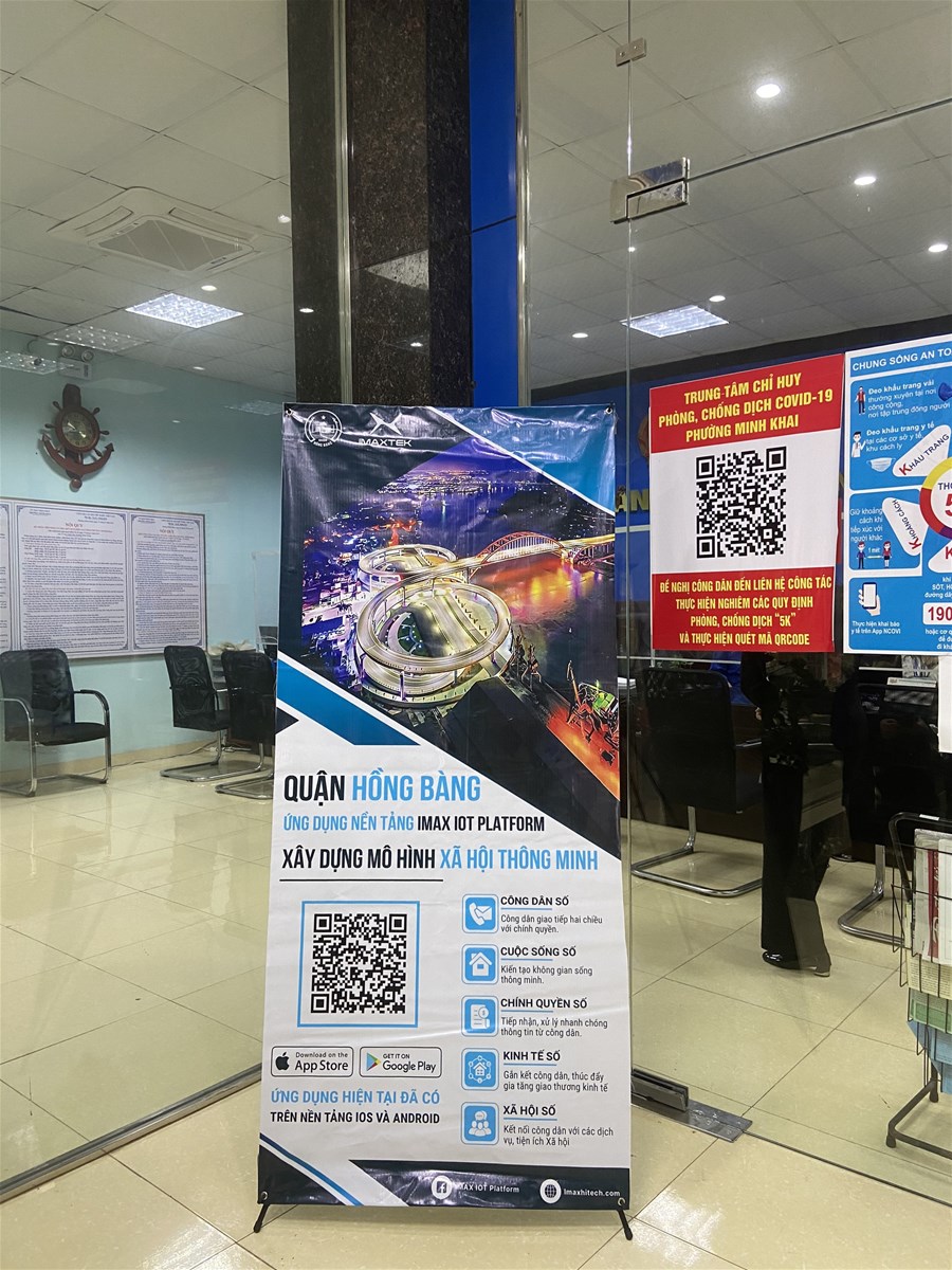 Quận Hồng Bàng triển khai ứng dụng Hồng Bàng Smart trên địa bàn 9 phường