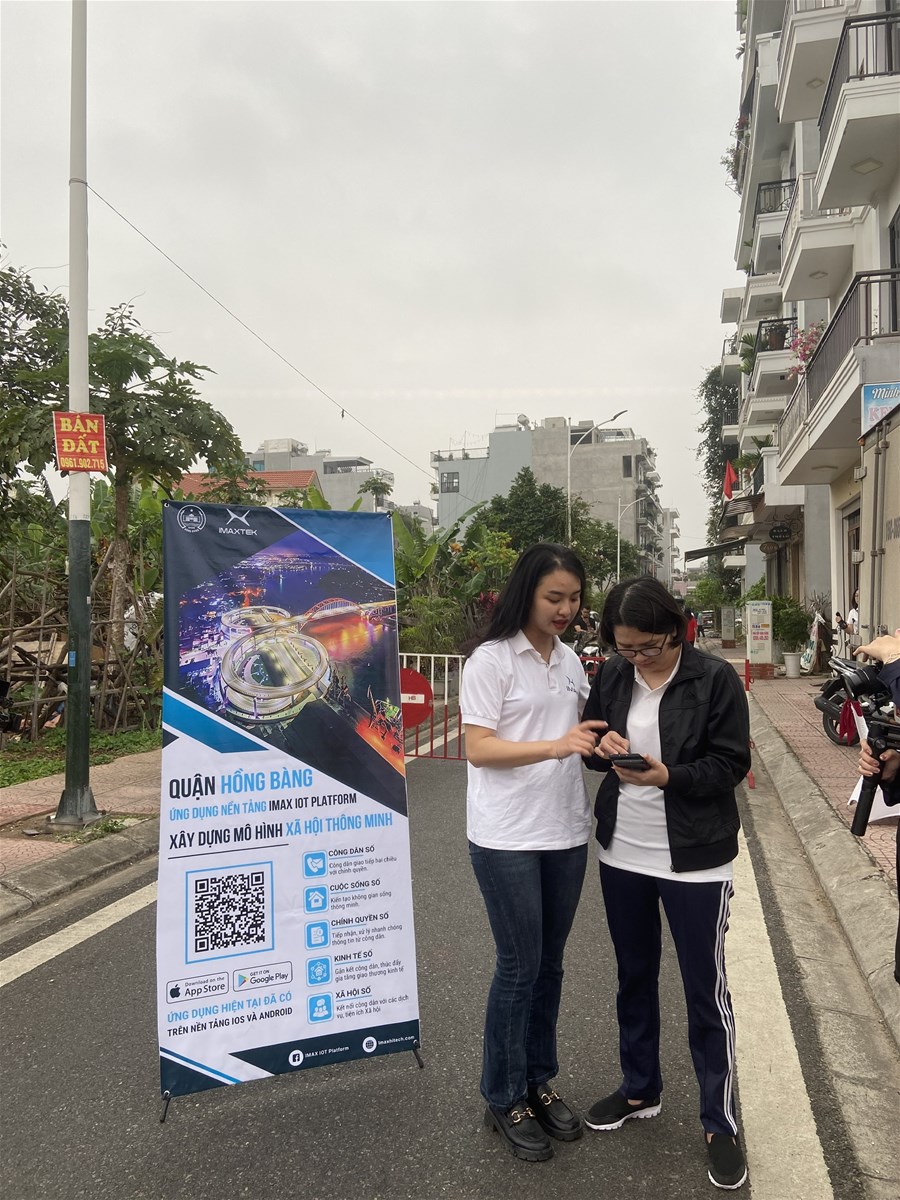 Quận Hồng Bàng triển khai ứng dụng Hồng Bàng Smart trên địa bàn 9 phường