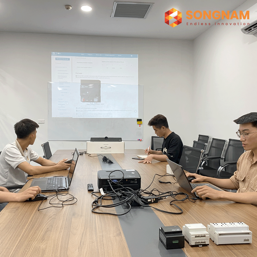 Ngày 24/5/2022 Song Nam Group tổ chức training cho team Smarthome