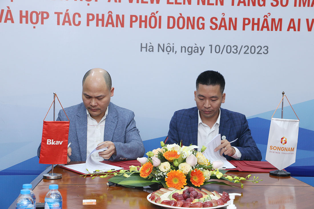 BKAV hợp tác công nghệ với Song Nam, tích hợp dòng sản phẩm AI View vào nền tảng IMAX IoT Platform