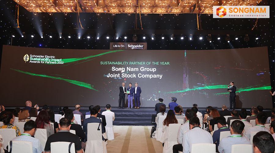 Song Nam Group vinh dự nhận giải đối tác phát triển bền vững năm 2022