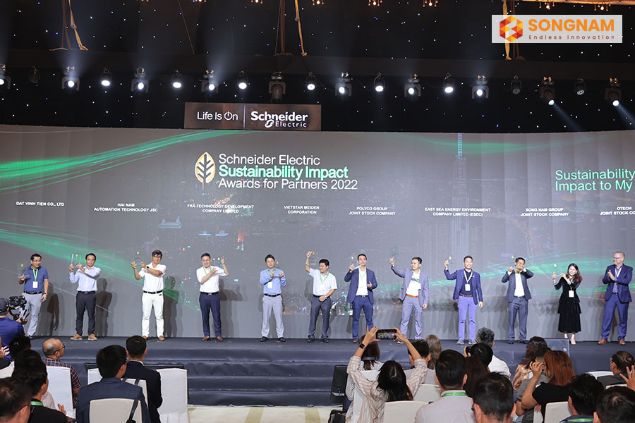 Song Nam Group vinh dự nhận giải đối tác phát triển bền vững năm 2022