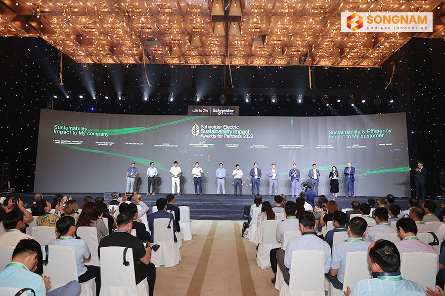 Song Nam Group vinh dự nhận giải đối tác phát triển bền vững năm 2022