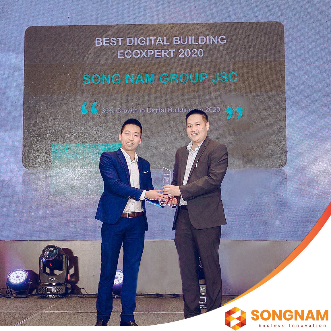 Song Nam Group nhận giải thưởng ở hạng mục 