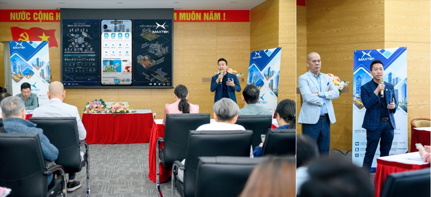 Keangnam ứng dụng nền tảng số IMAX IoT Platform