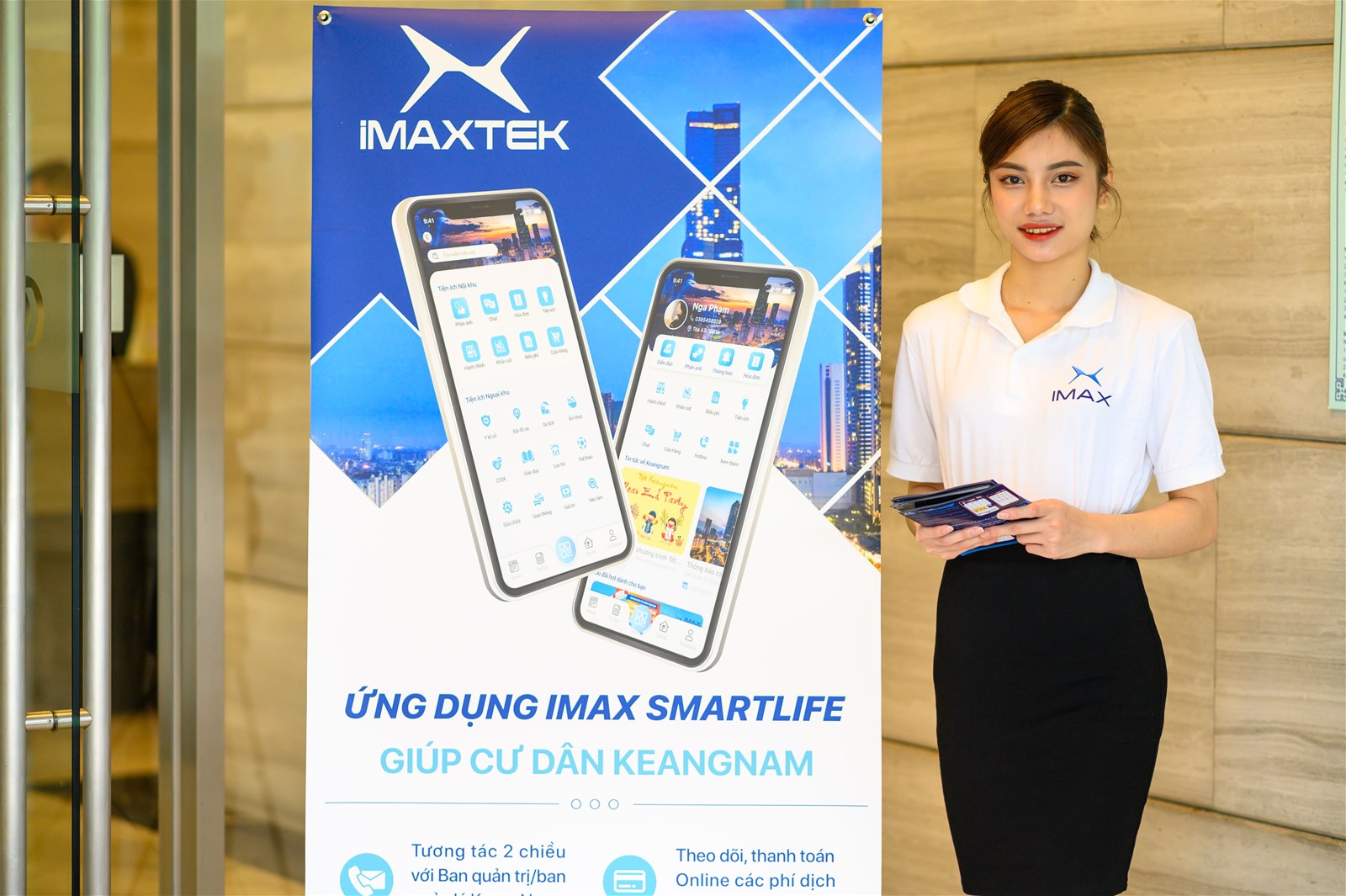 Keangnam ứng dụng nền tảng số IMAX IoT Platform
