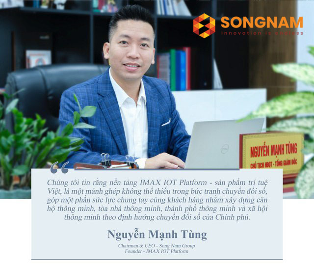 Nền tảng công nghệ IMAX Iot Platform là một sản phẩm công nghệ của tập đoàn Song Nam Group