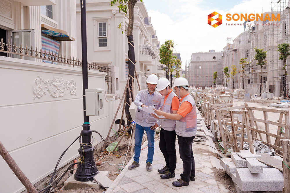 Ảnh thi công Villa Hạ Long 