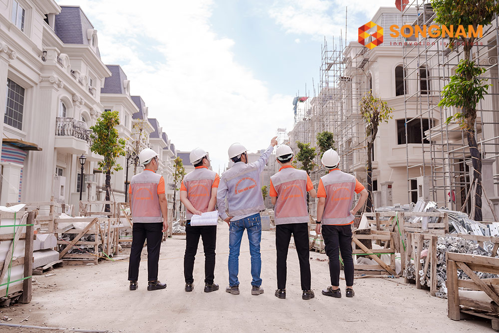 Ảnh thi công Villa Hạ Long 