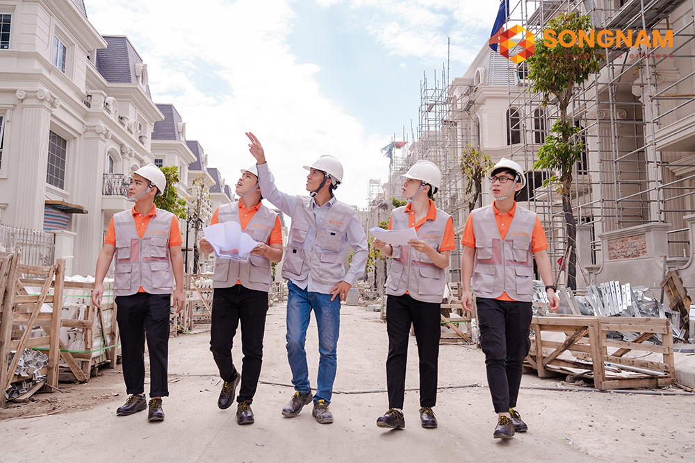 Ảnh thi công Villa Hạ Long 