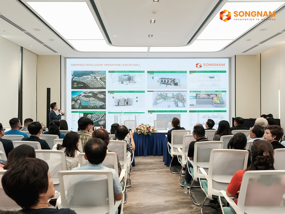 Lễ ký kết hợp tác phát triển trung tâm điều hành IOC giữa Tập đoàn Tân Á Đại Thành và  Song Nam