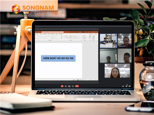 Ngày 16/04/ 2022 Song Nam tổ chức training online cho team phòng Dự án