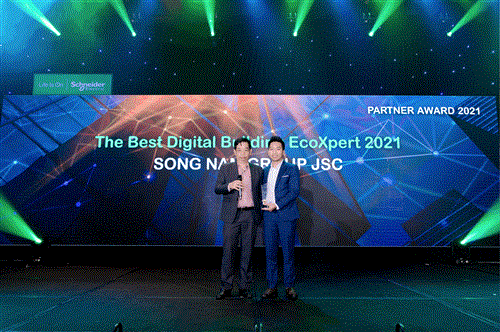 Song Nam Group, 3 năm liên tiếp được vinh danh ở hạng mục “The Best Digital Building EcoXpert” của Schneider Electric