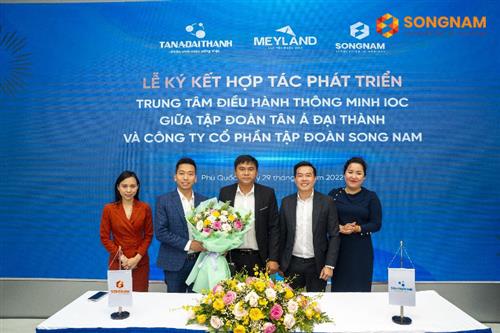 Tập đoàn Song Nam hợp tác với  Tân Á Đại Thành  triển khai trung tâm điều thành thông minh IOC