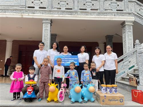 Đồng hành cùng các thiên thần nhỏ tại chùa Quang Phúc với chương trình