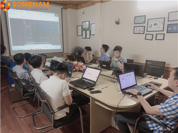 Ngày 01/04/2021 Song Nam tổ chức training cho phòng kỹ thuật lần 2